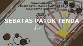CINTA SEBATAS PATOK TENDA #lagupramuka