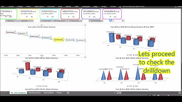 Video Demo of #Dashboard and Reporting configured for GL COGS Balances