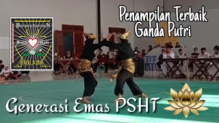 Penampilan Terbaik Ganda Putri PSHT Pusat Madiun I Generasi Emas PSHT