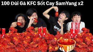 Người Cuối Cùng Ngừng Ăn 100 Cái Đùi Gà Rán KFC Sốt Cay SamYang x2 Sẽ Thắng 10 Triệu