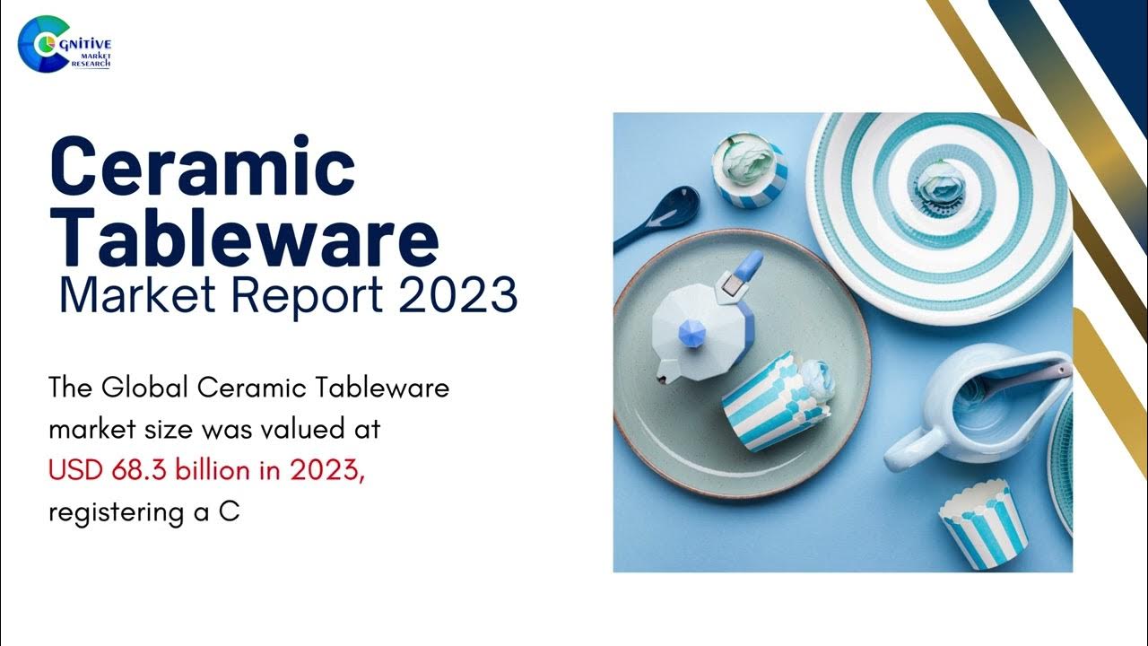Ceramic Tableware Market Report 2023 Forecast, Market Size & Growth