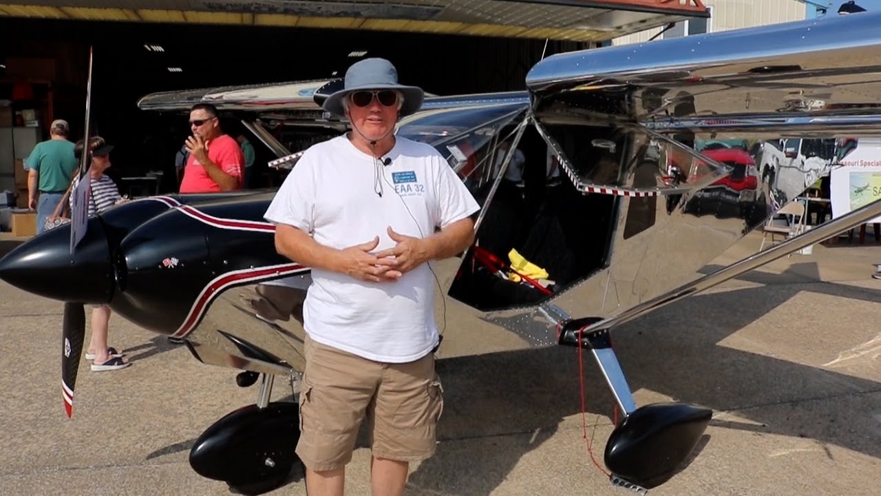 LOOK! Shiny Metal Airplane! Builder Bob Clark tells HOW! Corvair Zenith CH750 Cruzer
