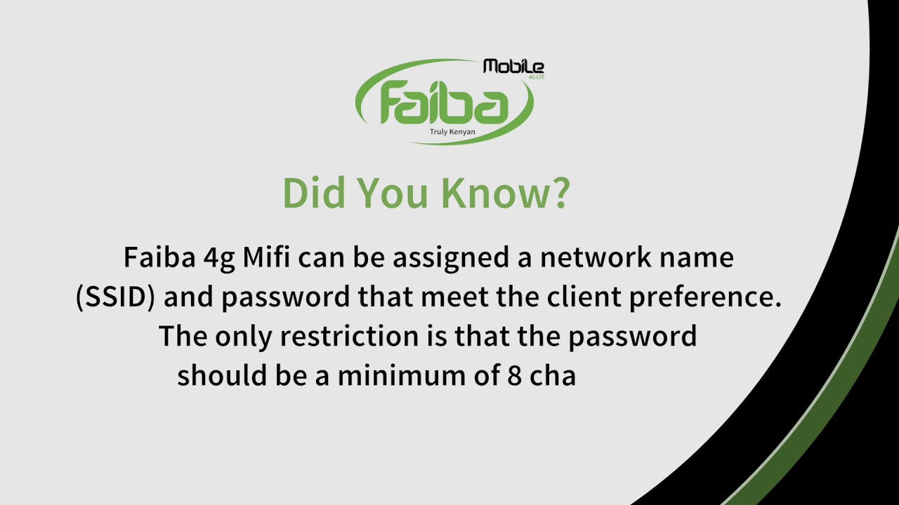 FAIBA 4G Mifi SSID Password Renaming YouTube faiba-4g-mifi-ssid-password-renaming-youtube