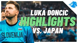 Luka Doncic Highlights from Slovenia vs. Japan | August 19th, 2023