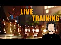 Live training  inspired by samay raina the bm  some crazy chess games