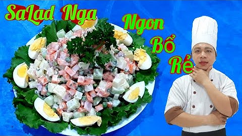 Hướng Dẫn Cách Làm SaLad Nga Rất Đơn Giản Tại Nhà / Cùng Bạn Vào Bếp