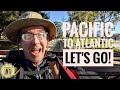 Pacific to Atlantic - Let's Go!  WALK ACROSS AMERICA