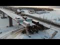 Это случилось ! / 15.02 / строительство автомобильного моста через реку Сок / февраль 2021 г/ Самара