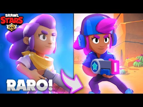 Omg Voce Tem A Skin Mais Rara Do Brawl Stars E Nem Sabia Youtube - as skins da shelley do jogo brawl stars