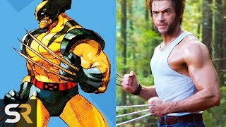 10 superheroes who look nothing like the comics (wolverine, deadpool and more!)