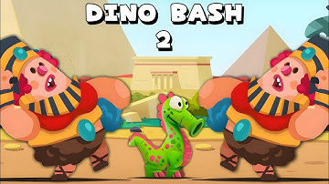 DINO BASH 2 TRAVEL THROUGH TIME - Unlock New Spittosaurus Dino Gameplay