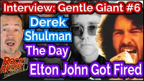 Gentle Giant's Derek Shulman On the Day They Fired...