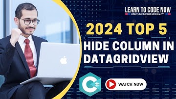 C# DataGridView || How to Hide Column in Datagridview With C# Button Event 💥