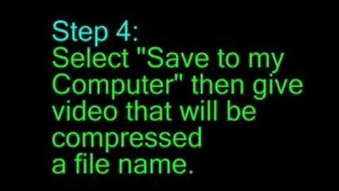 How to Compress an AVI Video File