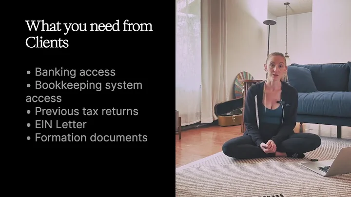 "What do I ask my bookkeeping clients for during onboarding?"