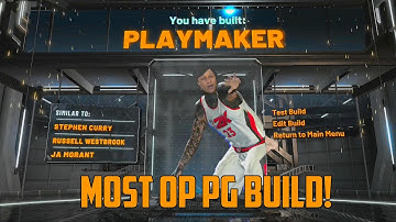 Most OVER POWERED Park PG Build (Pure Playmaker) | NBA 2K20