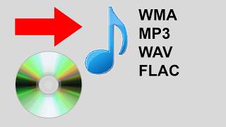 What formats do different versions of Windows rip CDs to?
