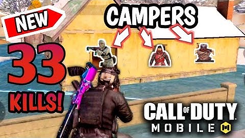 33 KILLS in SOLO vs SQUAD | BATTLE ROYALE | CALL OF DUTY MOBILE GAMEPLAY