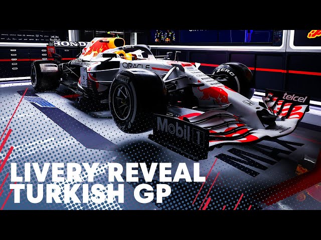 Poster | Oracle Red Bull Racing - The White Bull - Honda Livery - Turkish Grand Prix - 2021