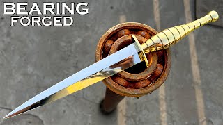 Bearing Forged into a Beautiful Commando dagger