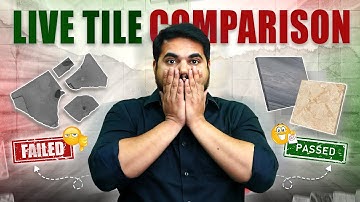 Kajaria vs. Somany vs. Asian vs. Johnson – Konsi Tile Jitega?Live Tests & Results!😵😱