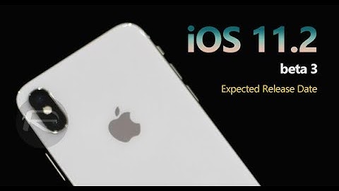 iOS 11.2 beta 3 Expected Release Date