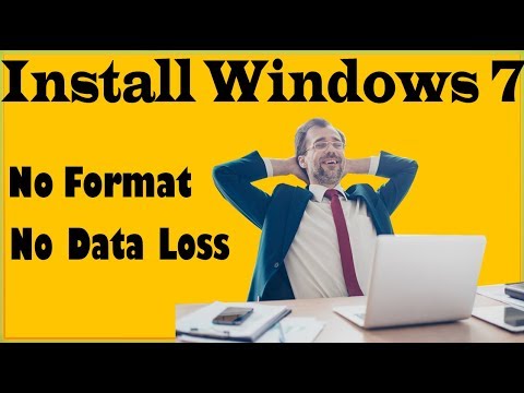 How To Reinstall Windows 7 Without Formatting Install Windows 7 Without Losing Your Files