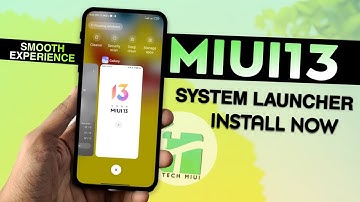 Get LATEST MIUI 13 New System Launcher Update Install Now Smooth Animation
