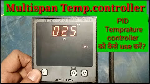 Multispan(UTC113P)Temp.Controller Full Configration