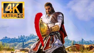 O que acontece se matar o Lobo de Esparta (Pai) 4K - Assassin's Creed Odyssey (Xbox Series S)