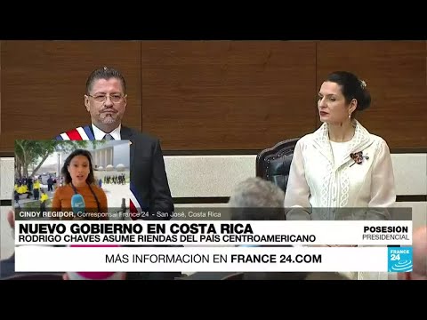 Informe desde San José: Rodrigo Chaves asumió la Presidencia de Costa Rica