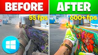 Increase FPS with THESE CS2 Settings! (Lowest Input Delay + Highest FPS)