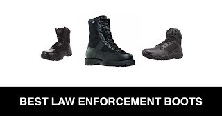Best Law Enforcement Boots