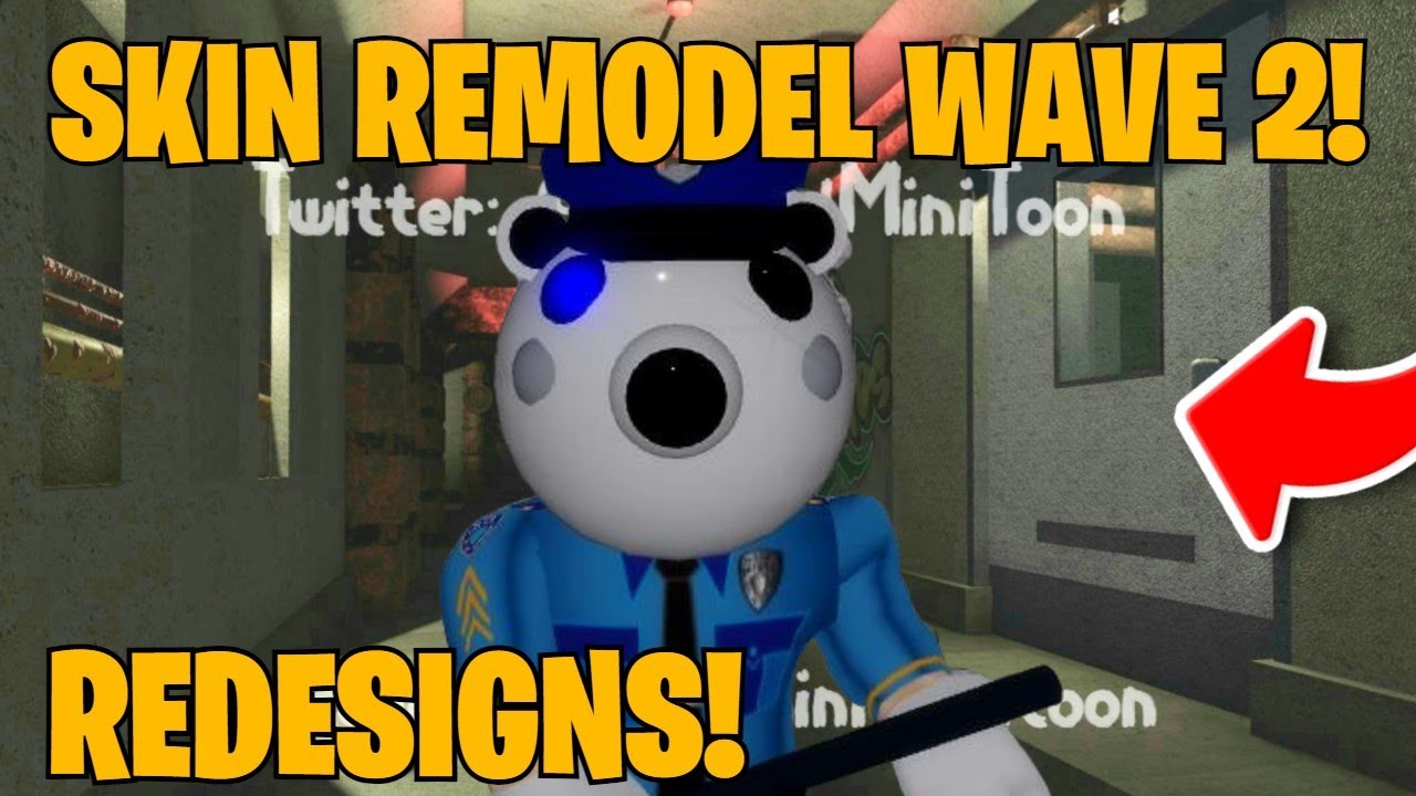 New Piggy Skin Remodel Wave 2 Coming Soon Roblox Piggy Update Leaks Youtube - roblox wave vip