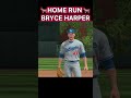 Bryce harper Home Run #mlb #mlbperfectinning25 #video #mlbtheshow #victorgametv #tiktok #gamingsetup