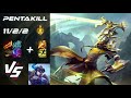 JUNGLE Master Yi vs Sejuani [PENTAKILL] - NA Challenger Patch 25.S2.2
