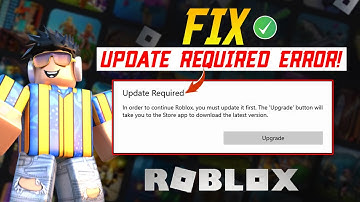 How to Fix Update Required Error in Roblox | Roblox Update Required Glitch