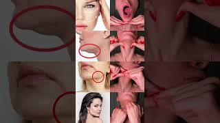 "Get Sharp Jawline & Remove Double Chin 💆♀️ | Face Yoga for Lifted Face ✨"