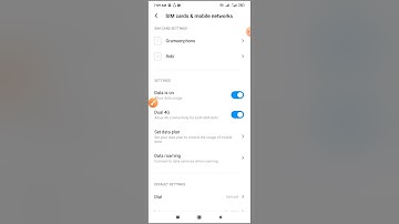 Set daily data limit while roaming setting on redmi note 8