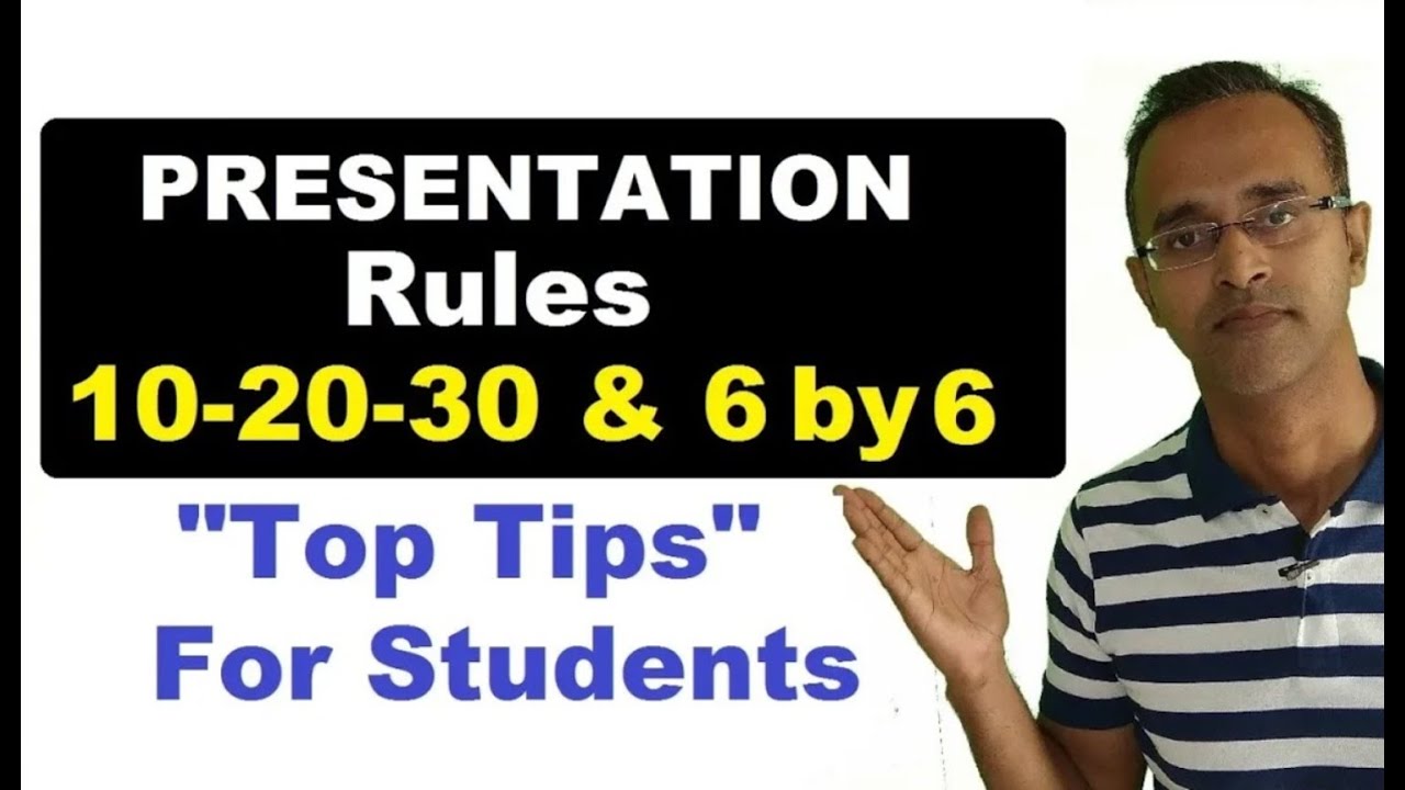 Presentation Rule 10 20 30 II Presentation Rule 6 By 6 Rule II presentation-rule-10-20-30-ii-presentation-rule-6-by-6-rule-ii