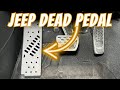 Upgrade your ride easy dead pedal installation for jeep wrangler jl  gladiator jt