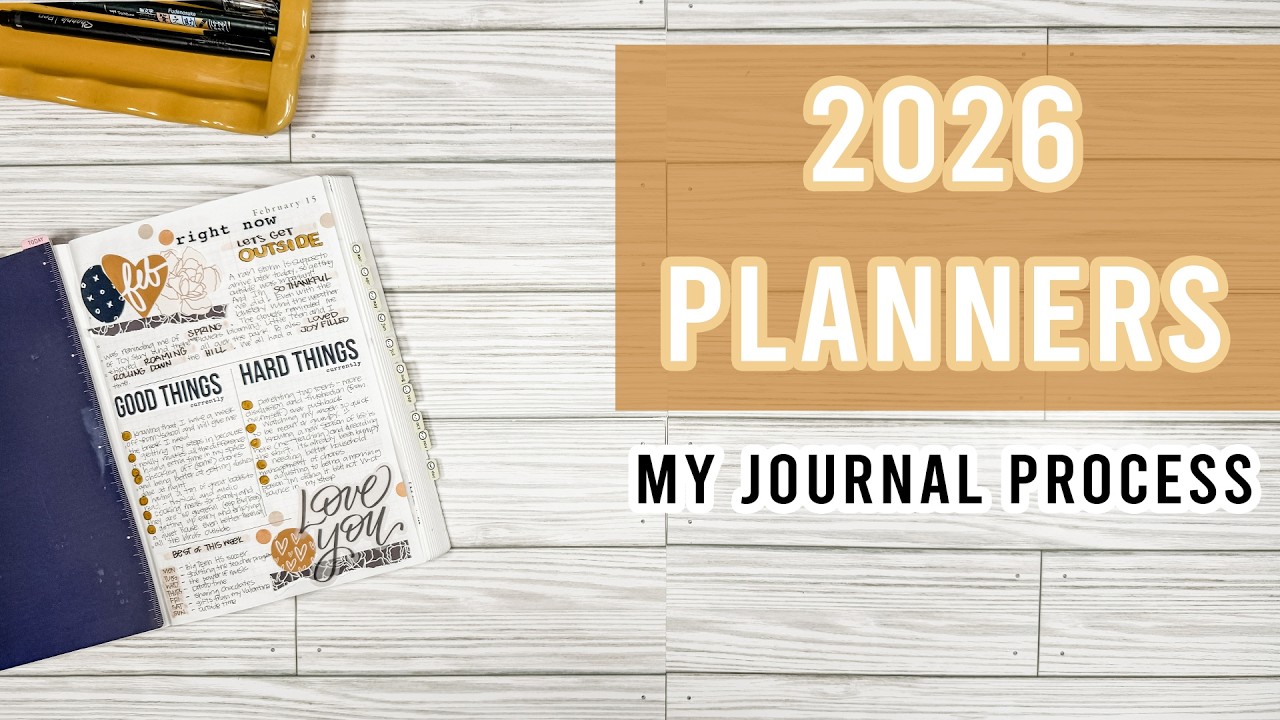 Ежедневники на 2025 год | Sterling Ink | Мой процесс ведения дневника. Часть 6