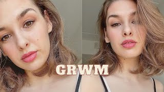 GRWM chit chat | Natural brown eyeliner tutorial