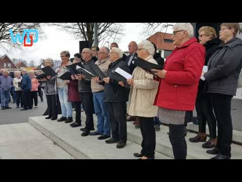 Opening koningin Máximaplein Westerhaar.