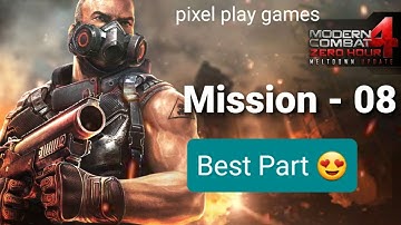 Modern Combat 4:Zero hour mission 8: game play | walkthrough| #gameplay #games #gaming #walkthrough