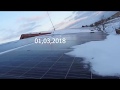 Солнечная электростанция 16кВт, под снегом 2