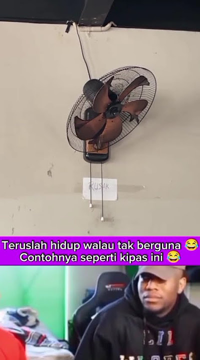 Teruslah hidup walau tak berguna 😂 contohnya seperti kipas ini 😂 #viral #ngakak #funny #shorts