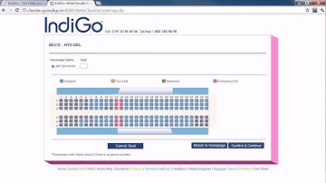 How to Do Web Check-In & Allocate Flight Seats on GoIndigo Flights Online