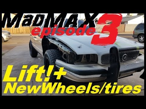 Lift kit install + New wheel/tire setup! MadMAX Ep. 3