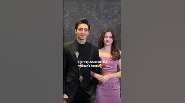 The way Aneet held Ahaan’s hands🥹♥️ #saiyaara #aneetpadda #ahaanpanday #ahneet #bollywood #love